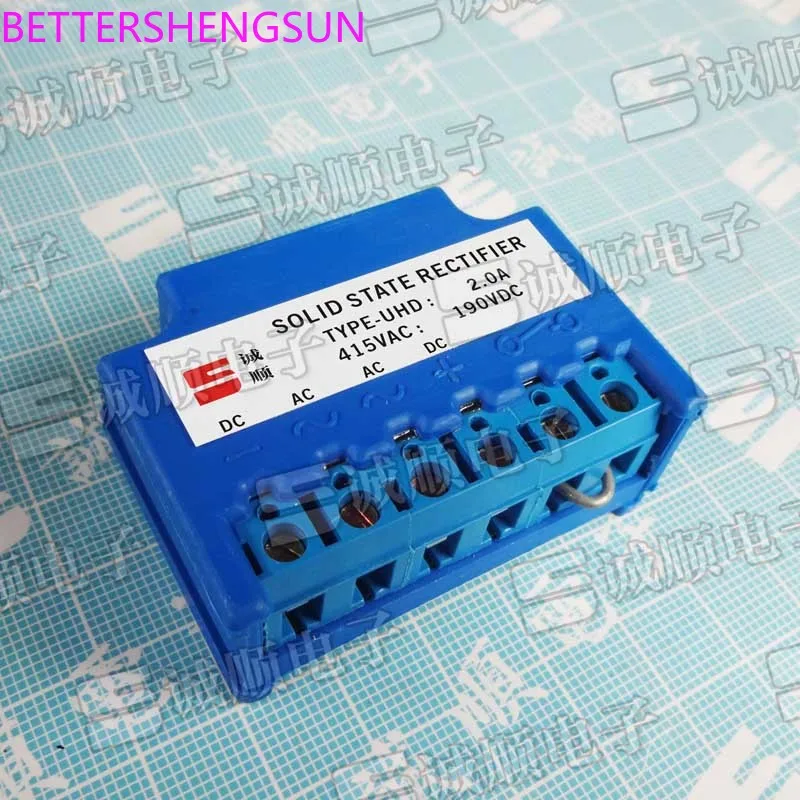 

TYPE-UHD 2.0A 415VAC 190VDC твердотельный выпрямитель