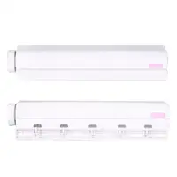 Выдвижная сушилка для белья. Есть вариант с несколькими верëвками.#2