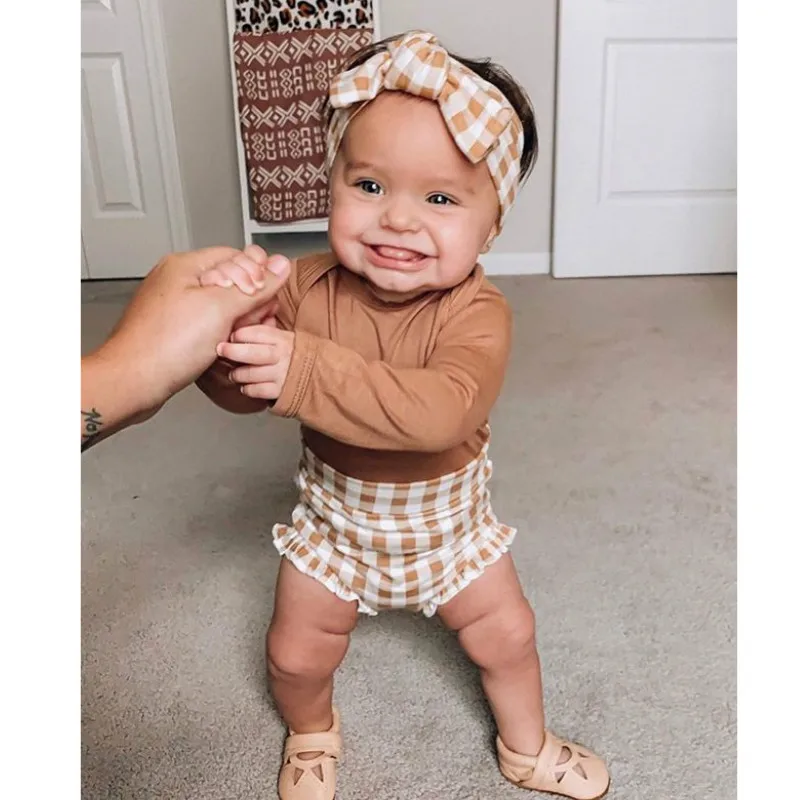 2020 г. Топы с длинными рукавами для маленьких девочек одежда Одежда новорожденных