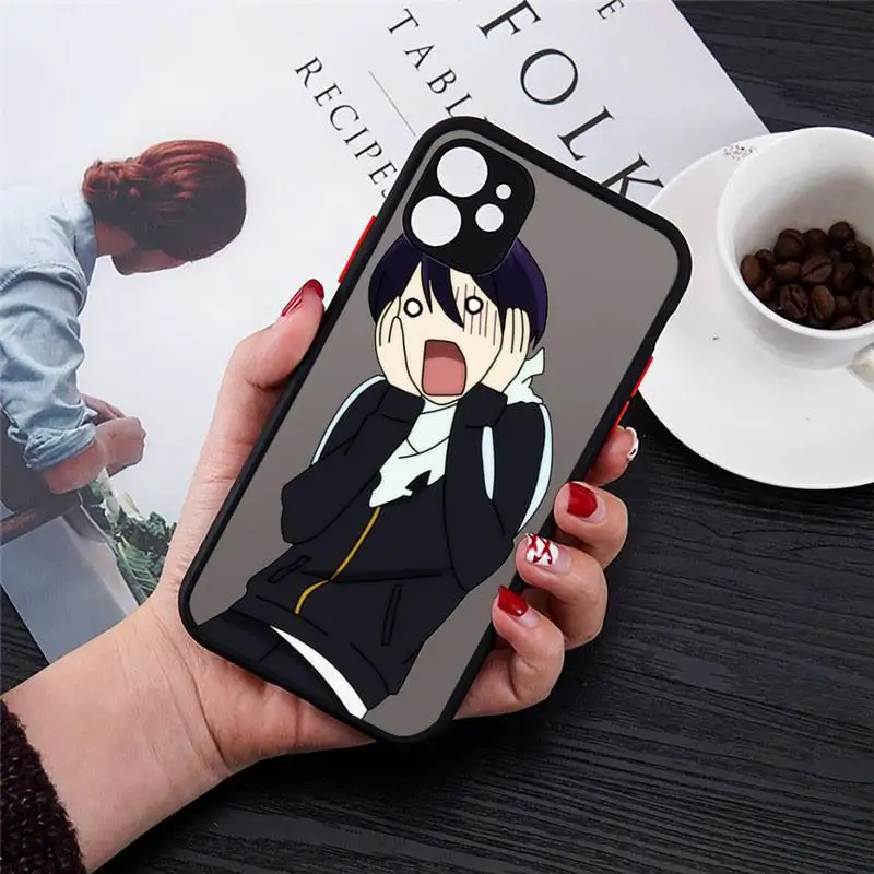 

Noragami yato manga Anime Phone Case Transparent Matte for iPhone 7 8 11 12 s mini pro X XS XR MAX Plus cover funda