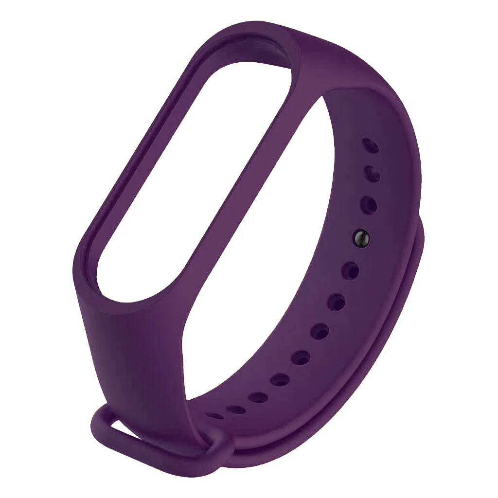 

10pcs Soft TPE Silicone Replacement Wristband Wrist Strap For Xiaomi Mi Band 4 Colorful Sports Bracelet Fashion Wristband Gift