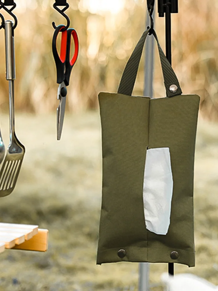 

Outdoor Camping Tissue Cover Bathroom Home Kitchen Toilet Paper Hanging Bags Camping Portable Outdoor Elements camping equipment