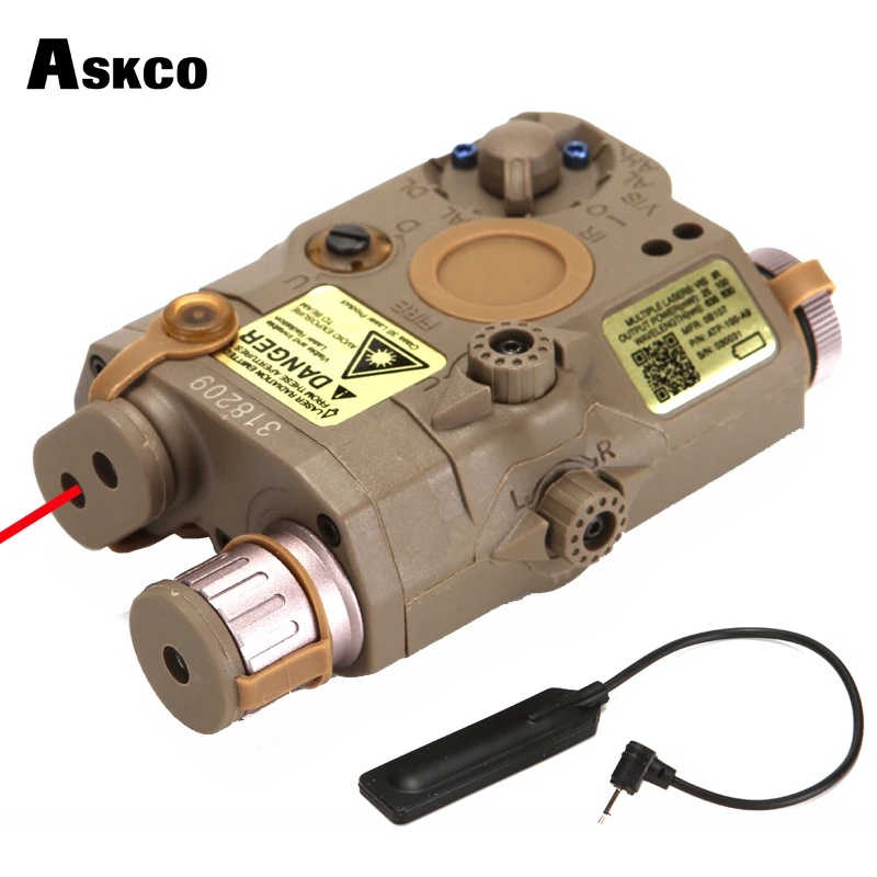 Фонарик с красной точкой и белым светодиодом 270 лм | Спорт развлечения