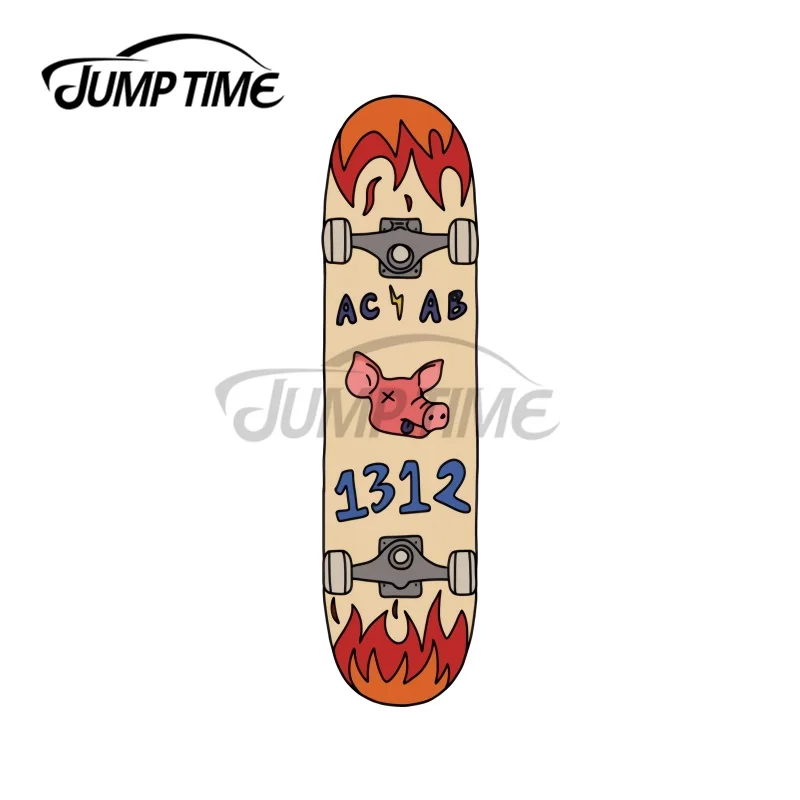 JumpTime 13x4 2 см для ACAB скейтборда искусственная графика ветровое стекло граффити