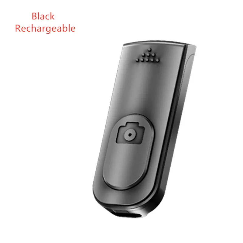 

1PC Rechargeable Wireless Bluetooth Self-timer Selfie Stick Shutter Release Wireless Remote Control for IOS Android