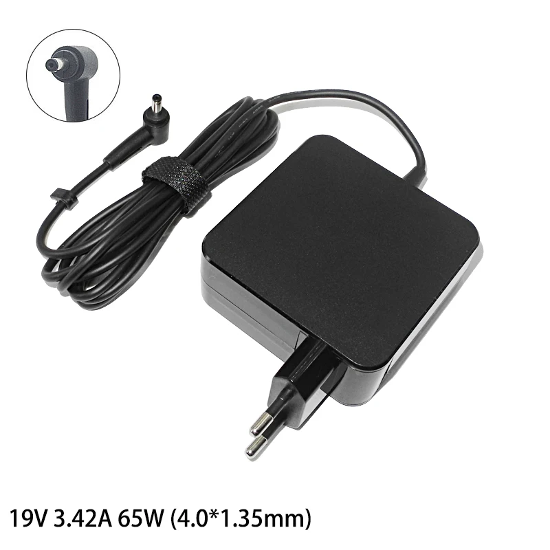 Адаптер питания для ноутбуков Asus Zenbook UX310UA UX305CA UX305C UX305UA UX52 19 в 3 42 А 65 Вт 4 0x1 35 мм |