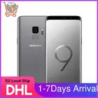 Восстановленный разблокированный сотовый телефон Samsung Galaxy S9 G960UF, Qualcomm 845Exynos 9810, 4 Гб + 64 ГБ, экран 5,8 дюйма