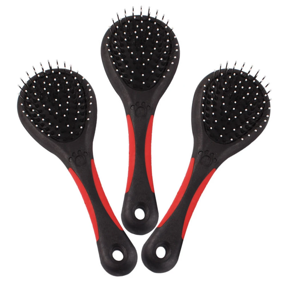 

Double Side Pet Comb Cat Dog Long Short Hair Brush Puppy Plastic Handle Massage Bath Brushes Pets Grooming Hair Remover Combs