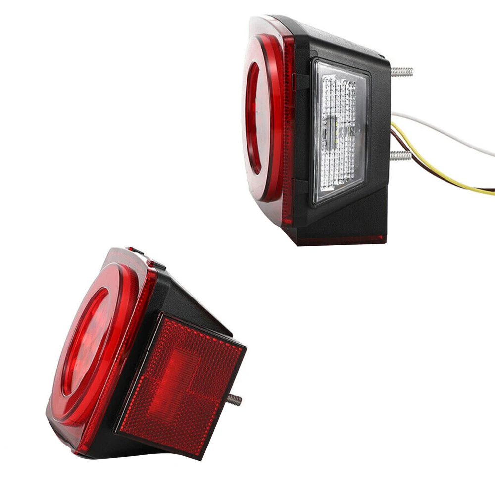 

Truck Tail Light Kit LED Bulb 12V Brake Turn Signal 80" Wide High Quality Waterproof For Trailers Durable 3-LED Led Lights