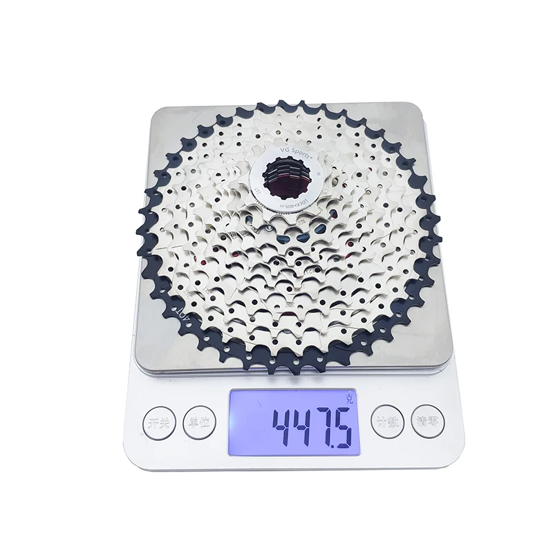 

VG Sports Mountain Bike MTB 11 Speed Cassette 11 Velocidade 11S 40T Bicycle Parts Cassete Freewheel Sprocket Cdg Ultralight