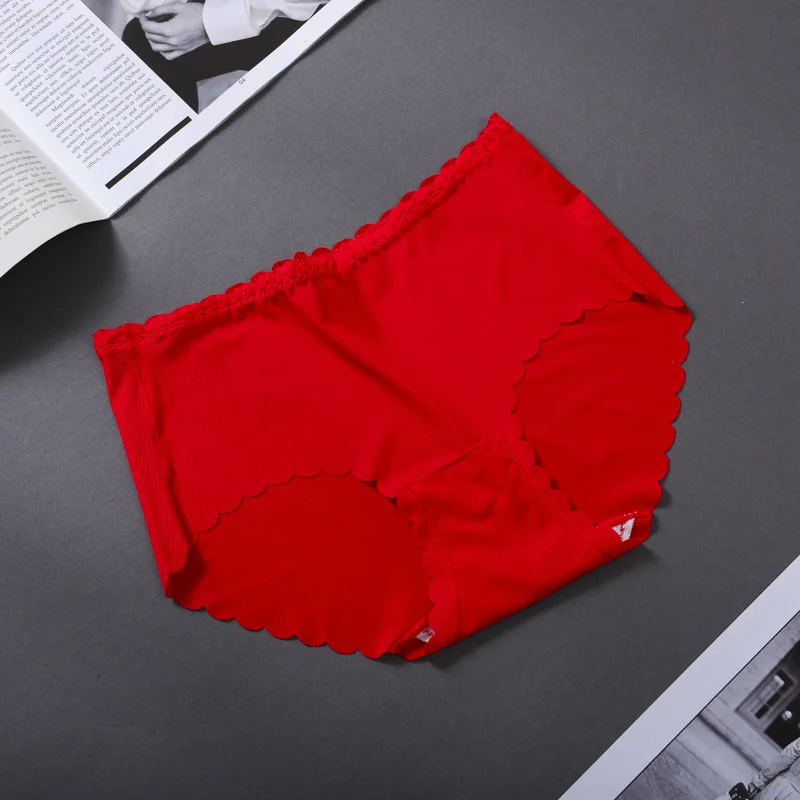 Новые женские трусики ice thread тонкие сексуальные дышащие бесследные трусы