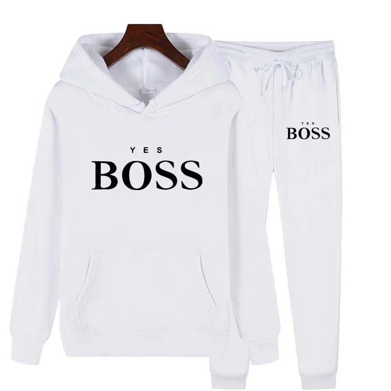 

Tracksuit Women 2 Piece YESBOSS Large size Set Clothing Casual Long Sleeve Hoodies Sports Tops Pants Jogging Sportswear Suit