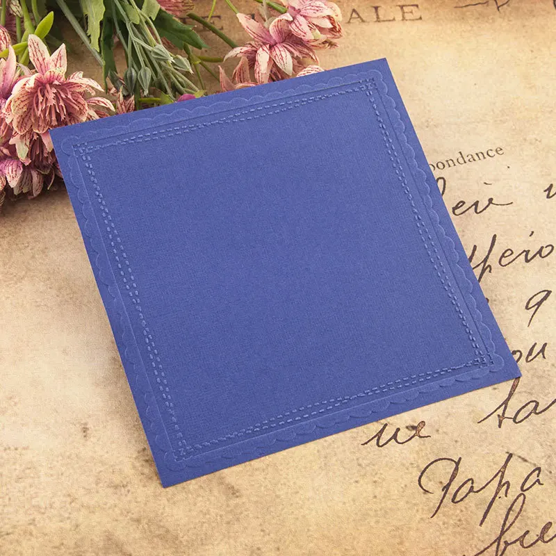 Квадратная пластиковая рамка KLJUYP для рукоделия скрапбукинга бумаги