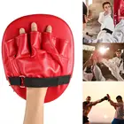 Черный, красный Боксёрские перчаткиподушечки для рукавиц для муай тай удар боксер мма обучение полиуретановая пена каратэ боксер target Pad