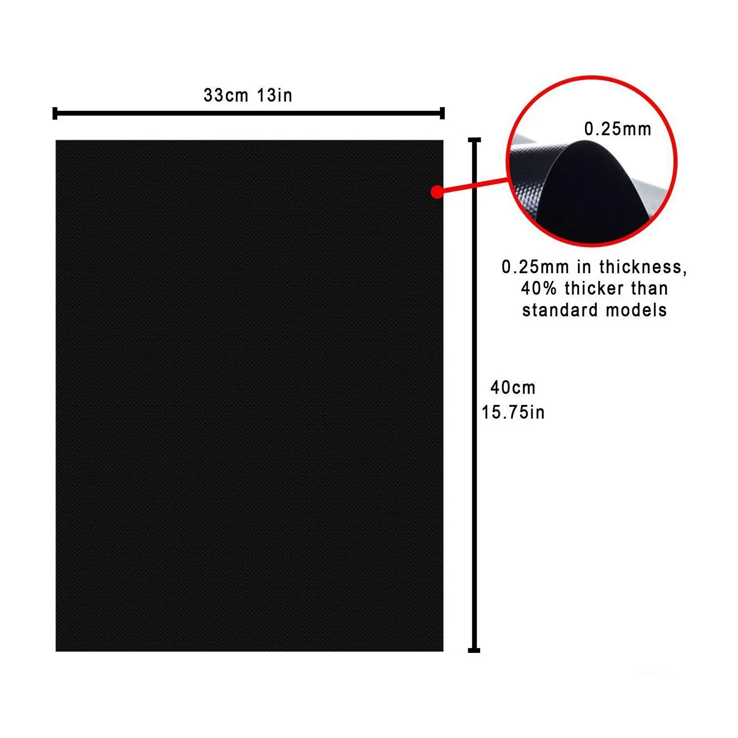 Антипригарный коврик для барбекю-многоразовый прочный термостойкий