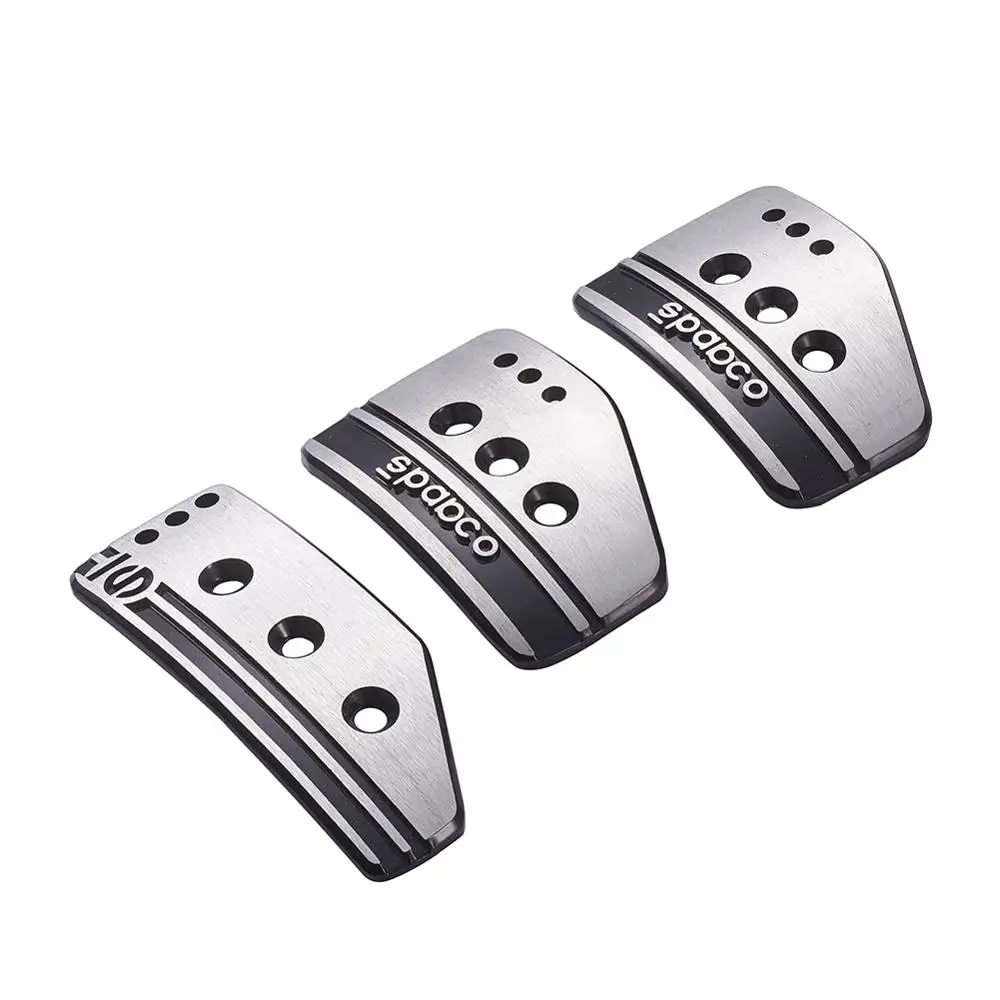 3 шт. Универсальный Автомобильный сцепления педали тормоза крышка нескользкой