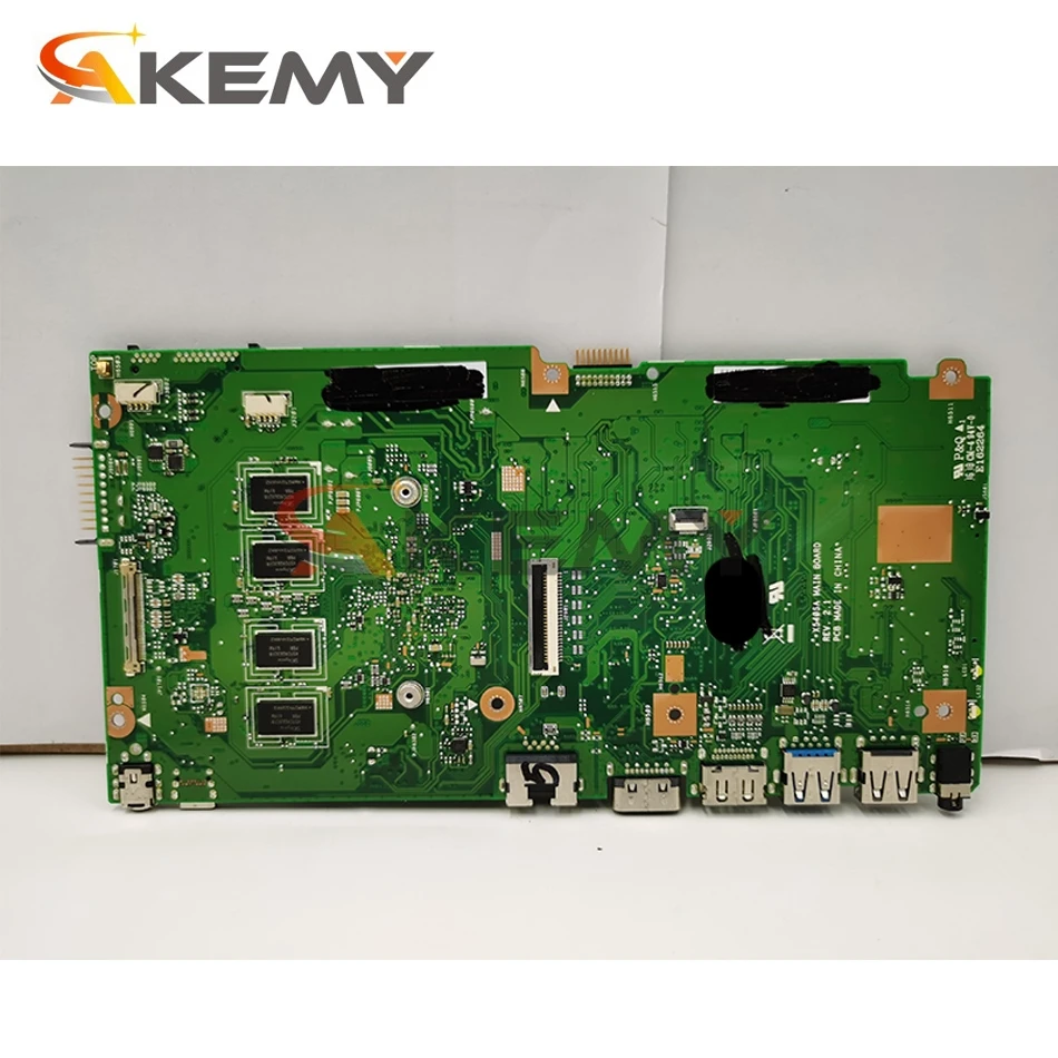 akemy x540sa laptop motherboard for asus vivobook x540sa x540saa original mainboard 8gb ram n3710n3700 free global shipping