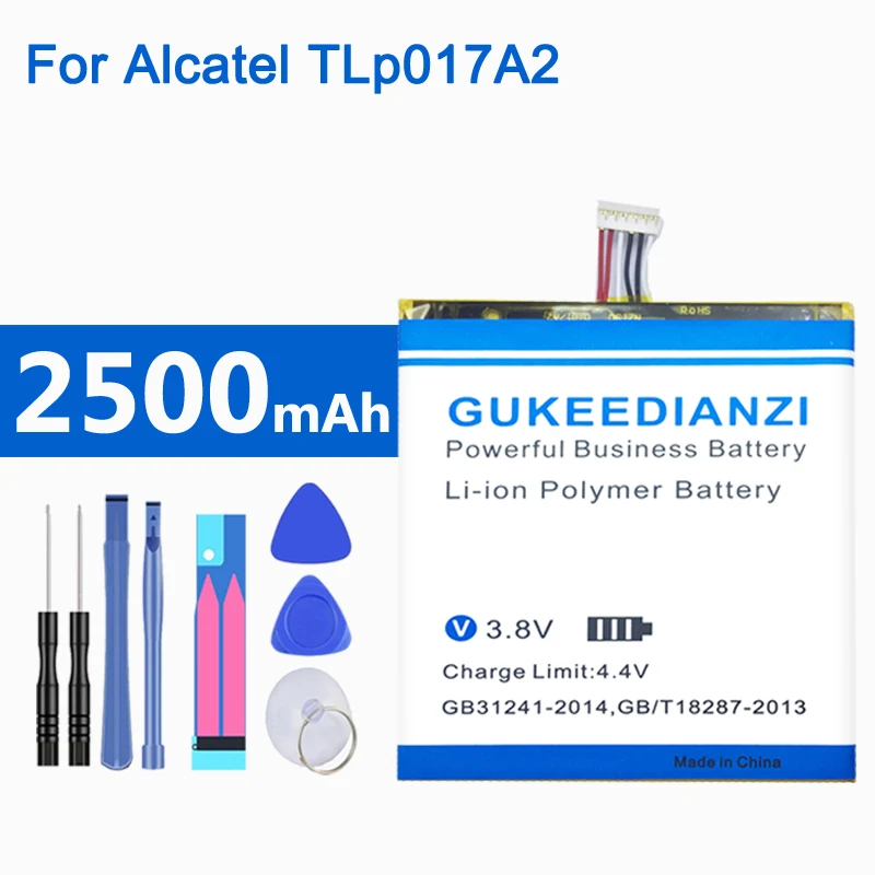 2500 мАч высокой Ёмкость Батарея TLp017A1 TLp017A2 для Alcatel One Touch Idol Mini OT 6012A 6012E 6012W