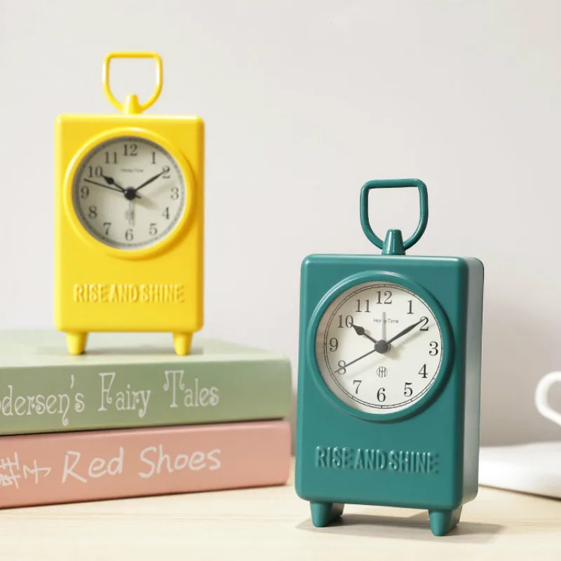 Креативный Мини цифровой будильник ленивый режим сна тихий милый детский