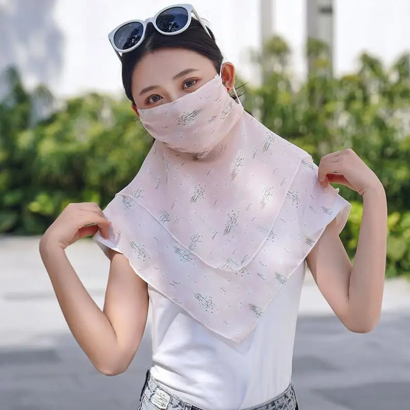 Открытый Спорт Туризм темперамент шеи Дышащая Маска Новинка Весна и лето анти УФ