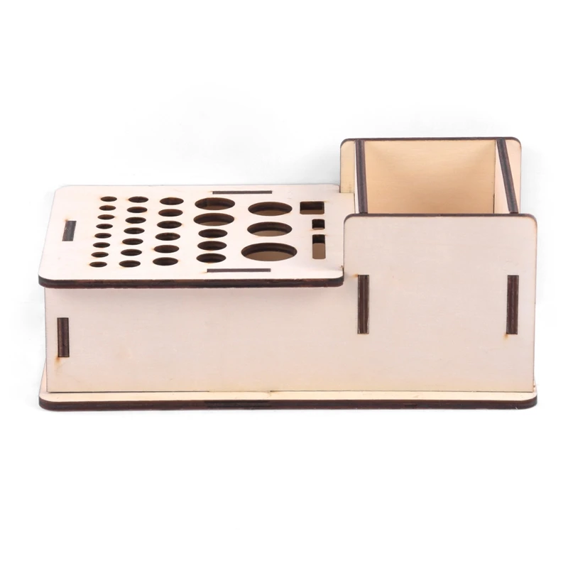 Деревянный ящик для хранения инструменты студийного моделирования держатель