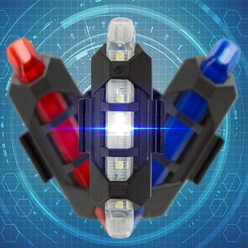 Новый велосипедный фонарь для велоспорта MTB водонепроницаемый задний 5 LED USB