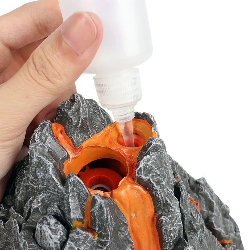 Имитация сцены эпохи динозавра вулканический распылитель тумана светодиодный