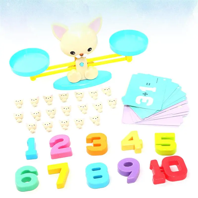 1 набор детская игрушка креативная собака Детская мультяшная игра с цифрами |
