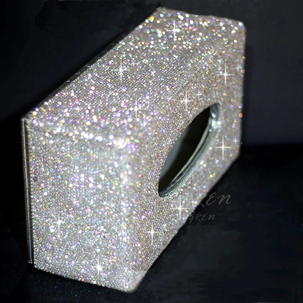 Тканевый ящик белый яркий цвет прямоугольная Обложка чехол для держателя