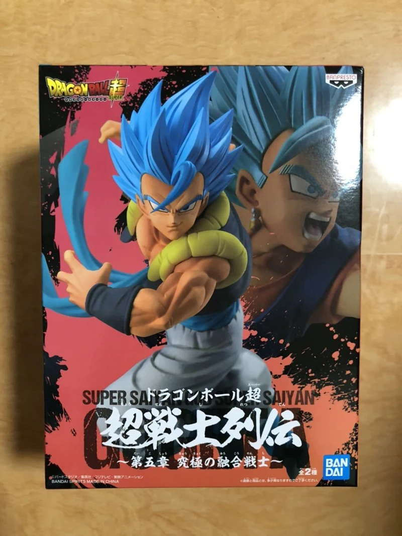 WSTXBD оригинальный Дракон DBZ CHOSENSHIRETSUDEN God Blue Gogeta фигурка игрушки Фигурки