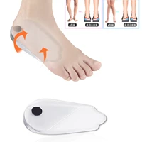 magnetic massage insoles gel ox type leg orthotics heel pads corrective valgus varus foot magnet massage insoles insert pads
