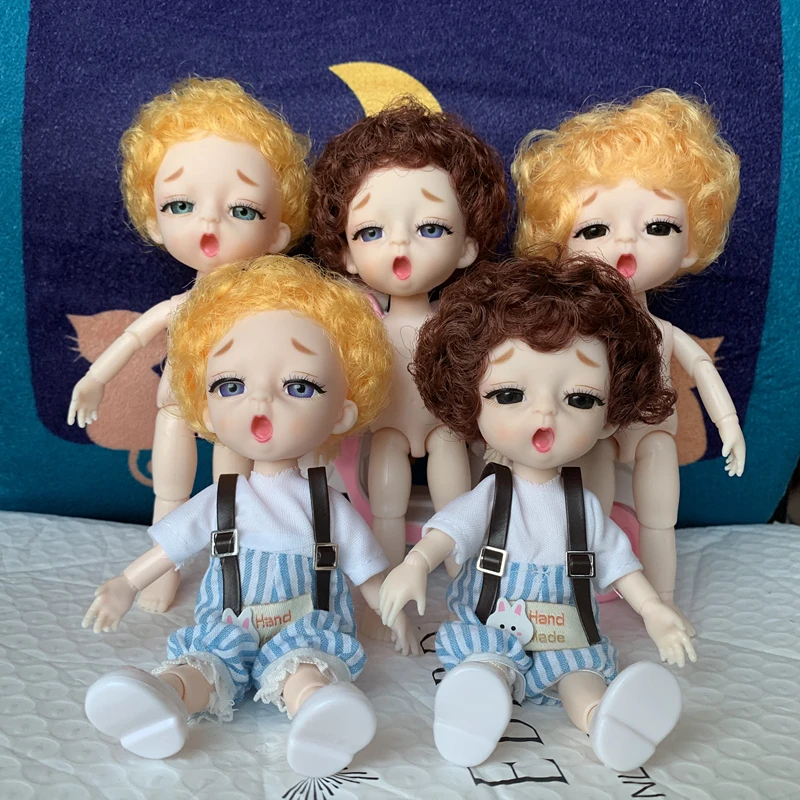 Кукла Спящая для мальчиков шарнирная кукла сделай сам с голубыми фиолетовыми