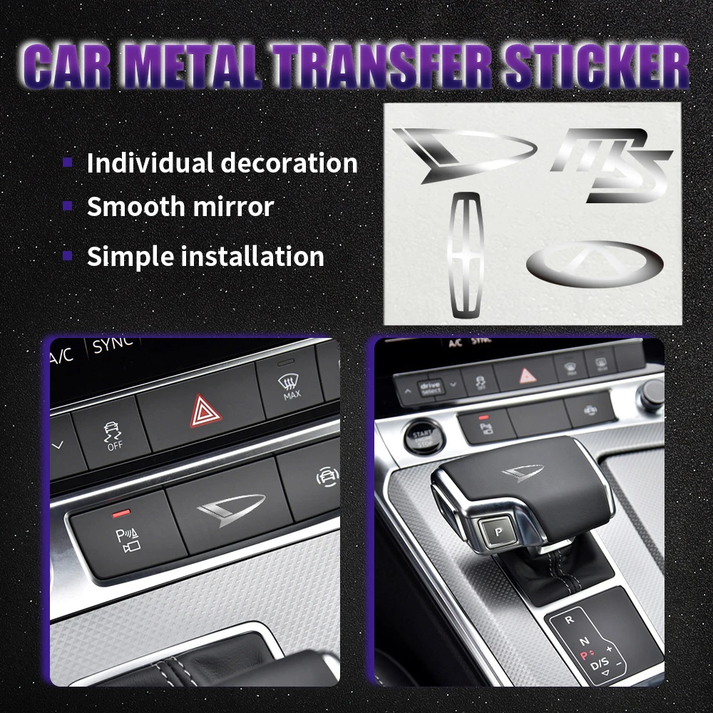 

10pcs 3D Car Styling Interior Nickel Stickers Badges Auto Decoration For Seat Ibiza 6j 6l Leon MK3 5f mk2 mk1 Cupra Ateca Altea
