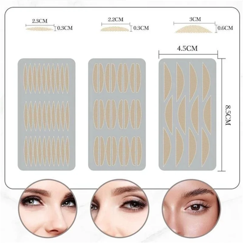 120 pair Invisible Eye-Lifting by Sticked Double Eyelid Tape Stickers Both Side Sticky Instant Eye Lid Lift Strips Eyelid Tape images - 6