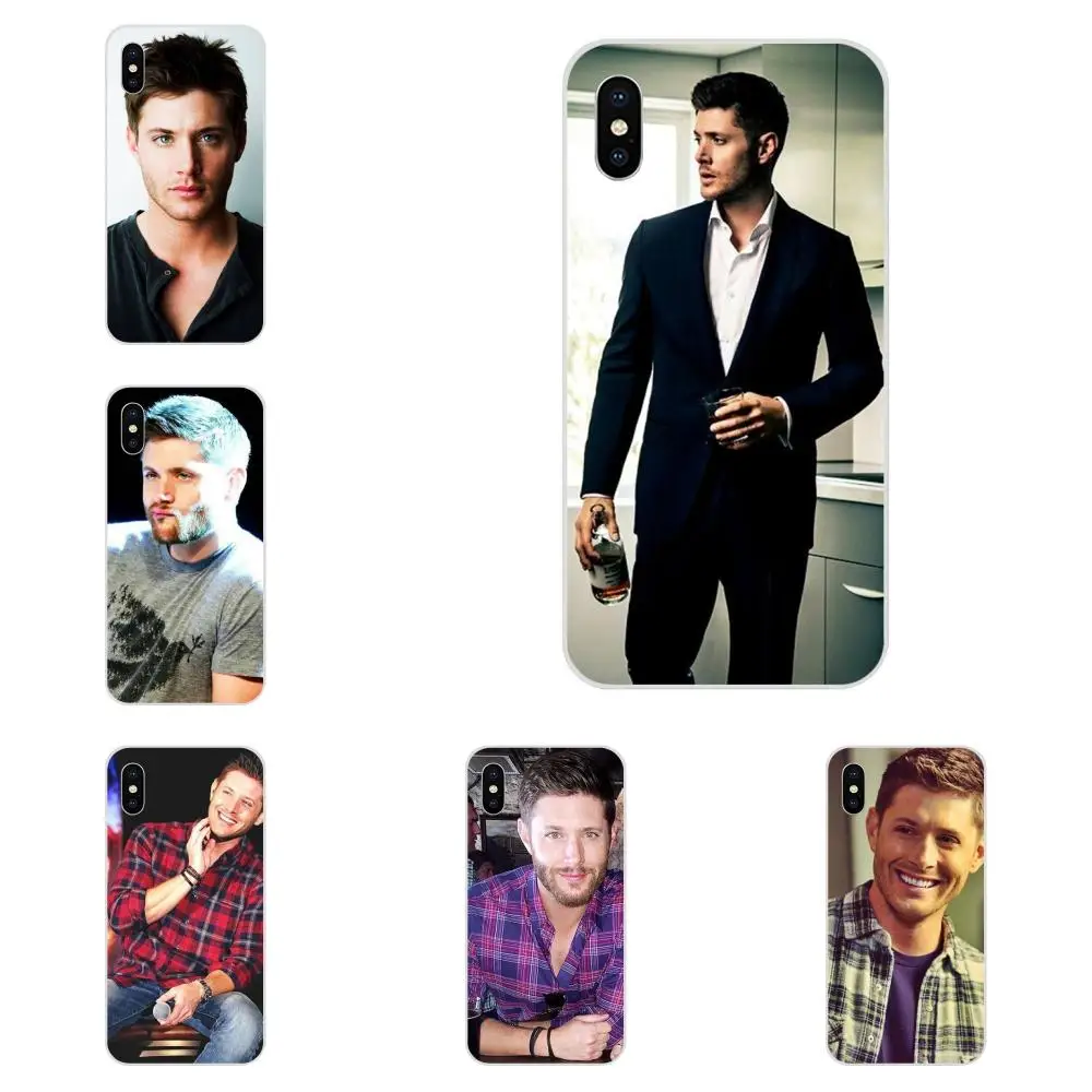 Мягкий ТПУ Новая мода Дженсен эклз горячие сексуальные люди для Apple iPhone 4 4s 5 5C 5S SE 6