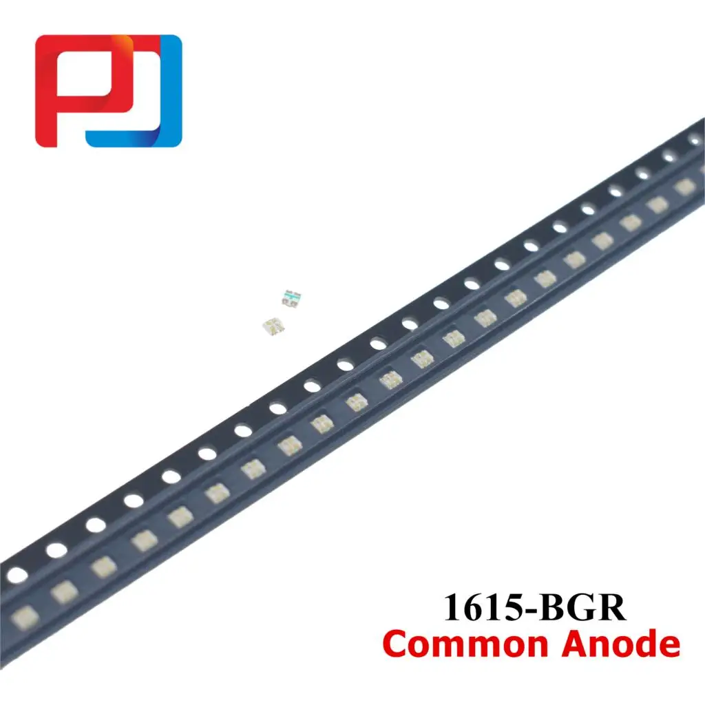 200 шт./лот BGR SMD 0603 0805 общий анод RGB светодиодный 0606 светодиод 4-бен 1 6*1 6*0 55 мм