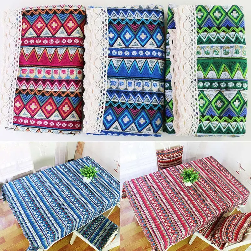 

Tablecloth Rectangular Table Cover Linen For Living Room Kitchen Coffee Table Home Decor Accessories Aesthetic 90*90cm/1.4*1.6m