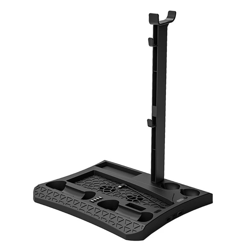 

Charging Dock Station Vertical Stand with Cooling Fans Compatible with PS5 Disc & Digital Editions