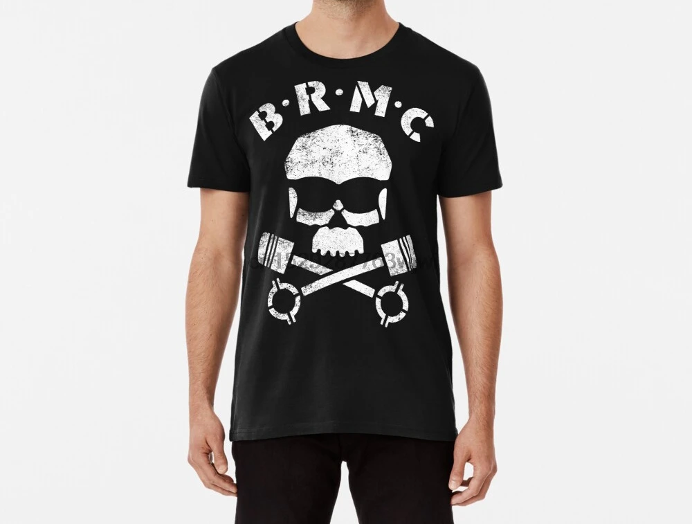 

Women T Shirt Motorcycle Club The BRMC Black Rebels Wild One tshirs Men Funy T-shirt