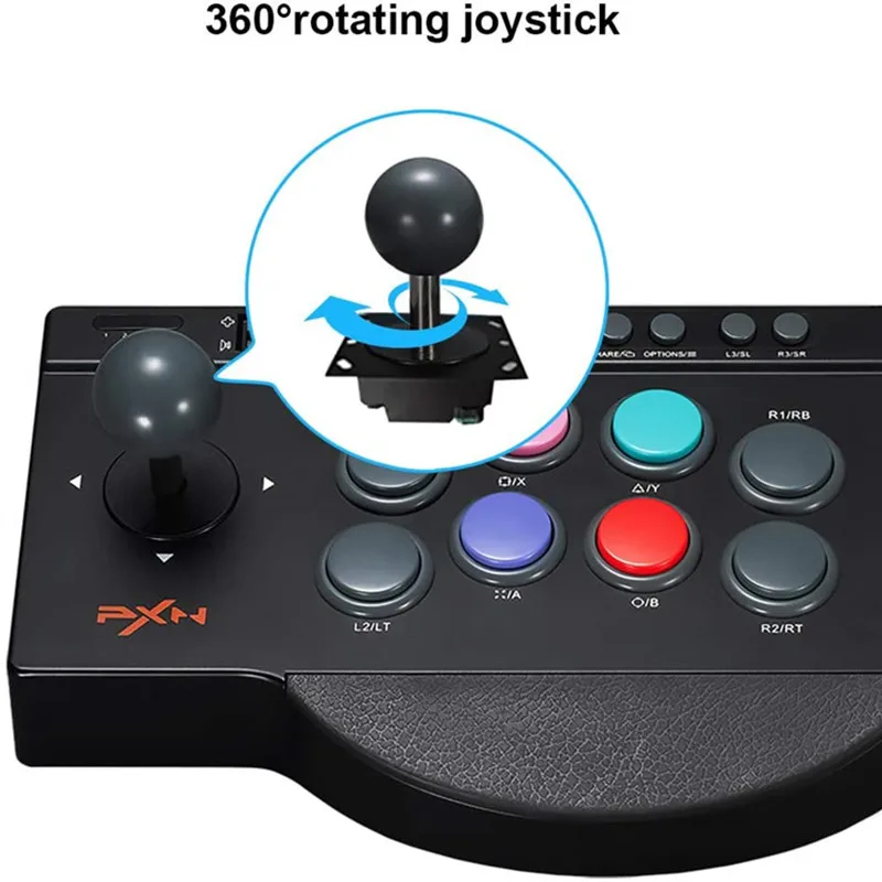 PXN-0082 джойстик для ПК PS4 контроллер PS3/Xbox One/Nintendo Switch аркадная боевая игра трость USB
