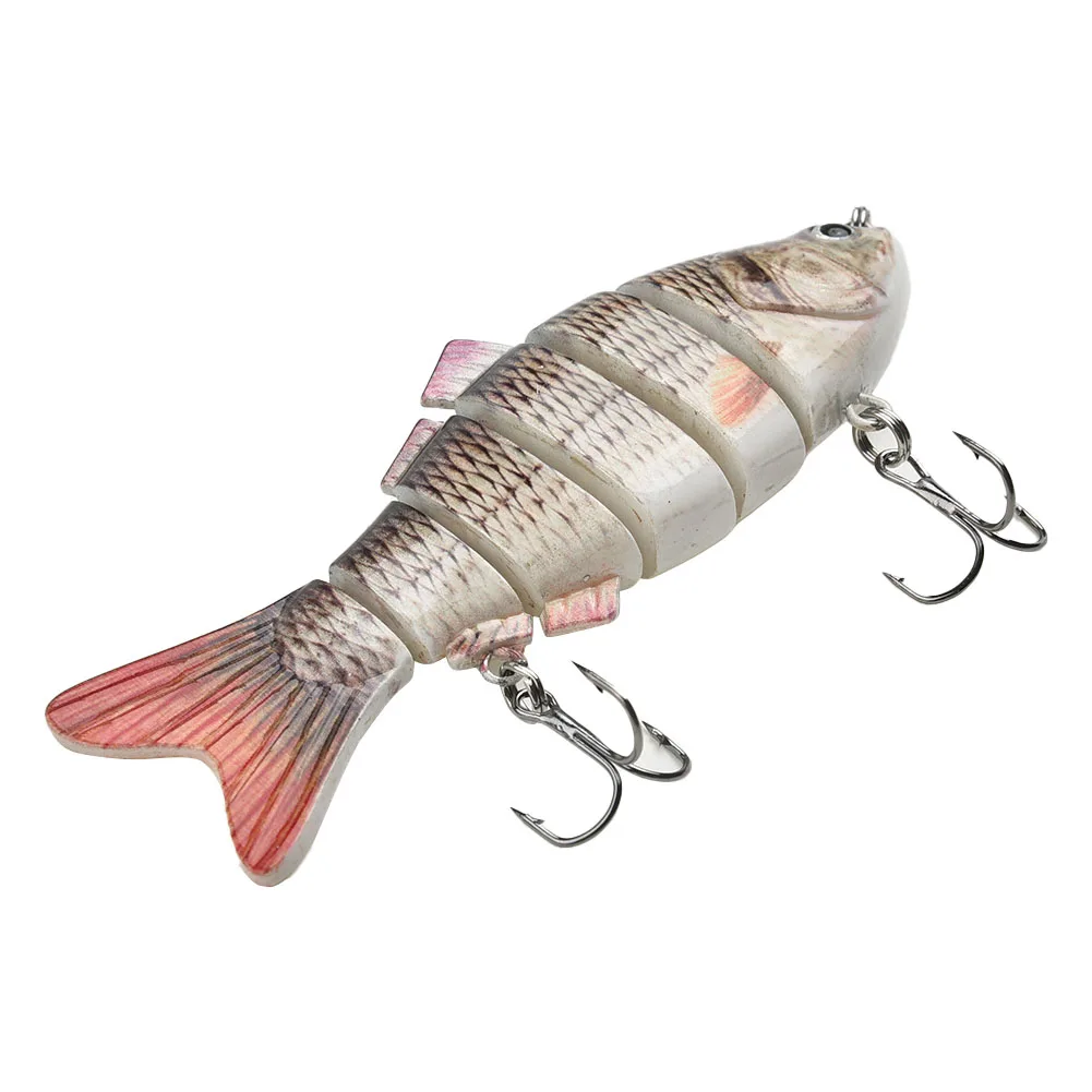 

10cm Multi Jointed Fishing Lure Hard Fishing Lure Bait Swimbait Bass Pike Quick Recycle Lifelike Action Hook Tackle