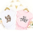 Женская футболка с коротким рукавом, с принтом