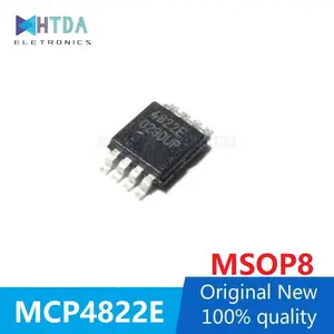 1pcs/lot MCP4822 MCP4822T-E/MS MSOP8