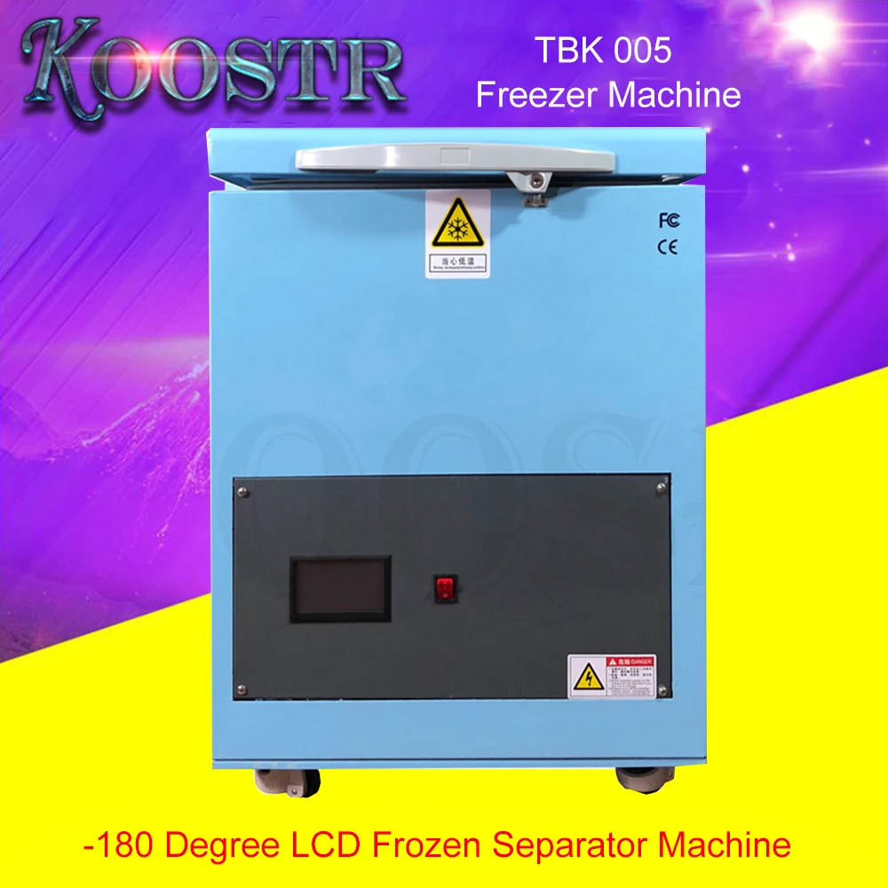 -180 градусов TBK Профессиональный Mass -180C LCD сенсорный экран морозильная