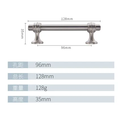 Американский Европейский твердый цинковый кухонный шкаф для ванной ящик дверная