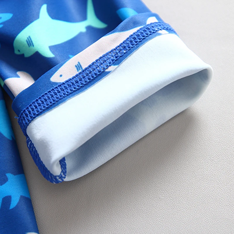 Купальный костюм для мальчиков детский купальник UPF 50 купальный с длинными