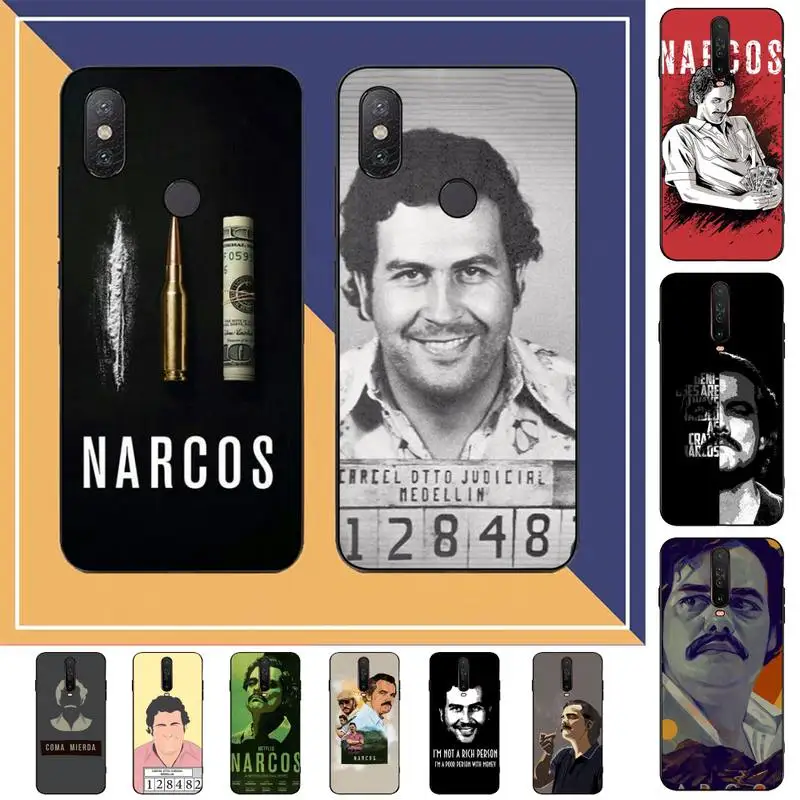 

Narcos TV Series Pablo Escobar Phone Case for Redmi Note 8 7 9 4 6 pro max T X 5A 3 10 lite pro