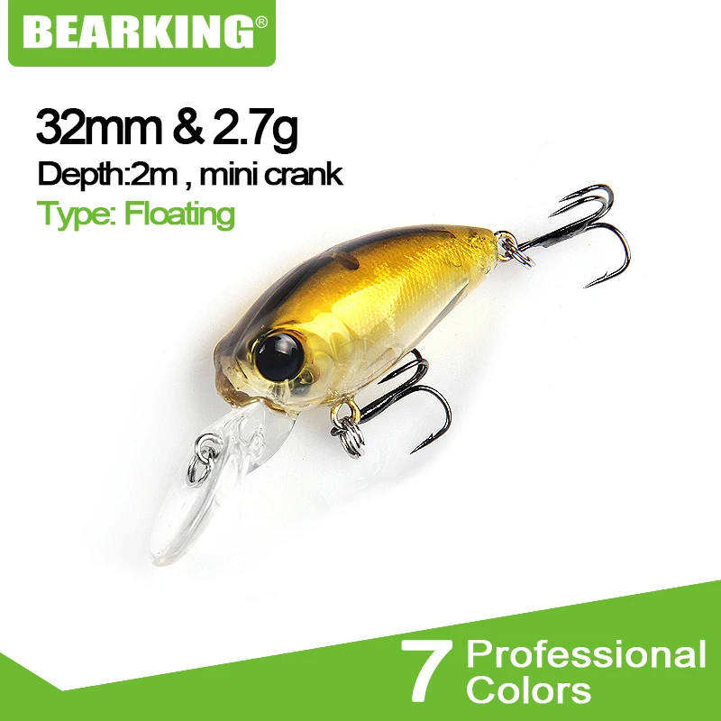 Рыболовная мини приманка BEARKING 3 2 см 7 г|fishing lure minnow|lure minnowgood poppers |