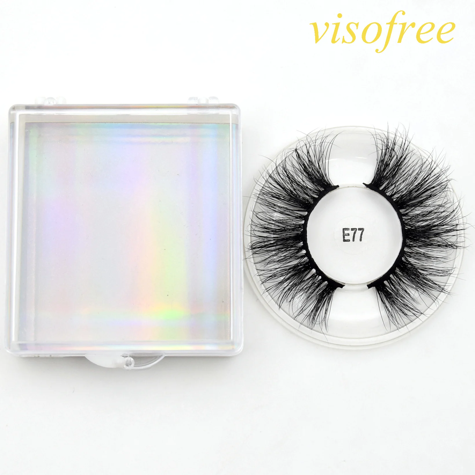 Visofree 5D норковые ресницы натуральные 25 мм ручной работы накладные для макияжа