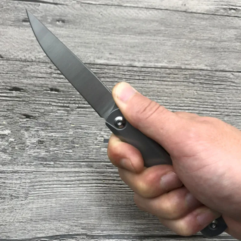 Складной нож G10 9Cr18MoV маленький для кемпинга и охоты лезвие изысканный подарок